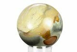 Polished Polychrome Jasper Sphere - Madagascar #280470-1